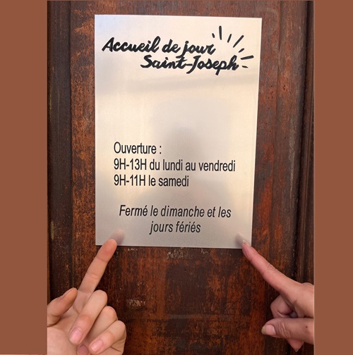 Nos horaires d’ouverture au public …